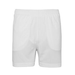 AWDis Just Cool Childrens/Kids Sports Shorts / Arctic White